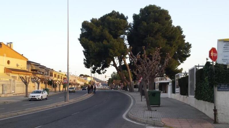 El PP reclama la repavimentación de la avenida del Mediterráneo ante el grave deterioro del firme
