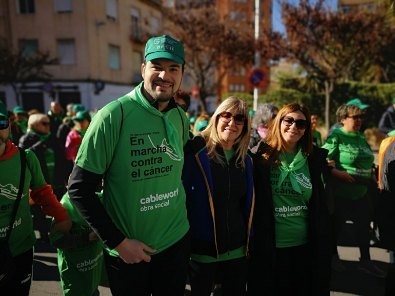 El Grupo Popular participa en la XII Marcha Contra el Cáncer