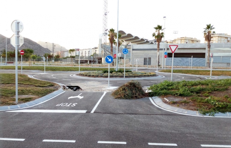 El PP denuncia que los cursos de seguridad vial se sigan impartiendo en Petrel un año después de la inauguración del parque infantil de tráfico