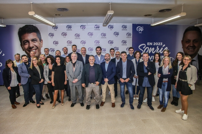 Lista electoral del Partido Popular de Elda para las elecciones de Mayo de 2023.