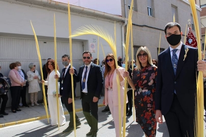 Grupo Municipal Popular de Elda en la Procesión de Domingo de Ramos 2022