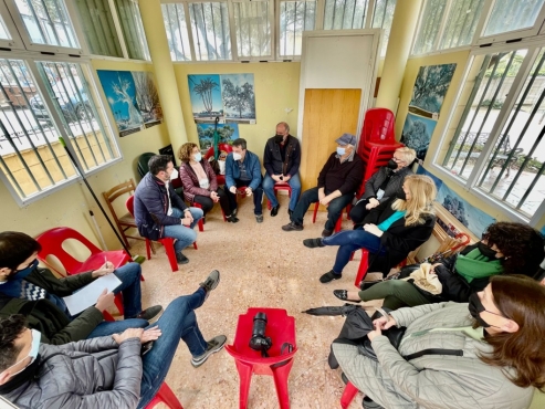 Reunión de Fran Muñoz con Asociación de Vecinos Avenida del Mediterráneo